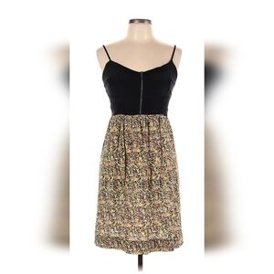 Anthropologie Moulinette Soeurs 100% Silk Mini Dress Size 6